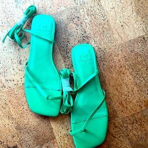 Marc Fisher lace up sandals